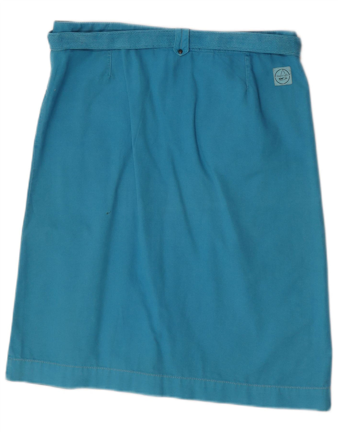 Gerader Rock für Damen von Murphy & Nye, W30, mittelblaue Baumwolle