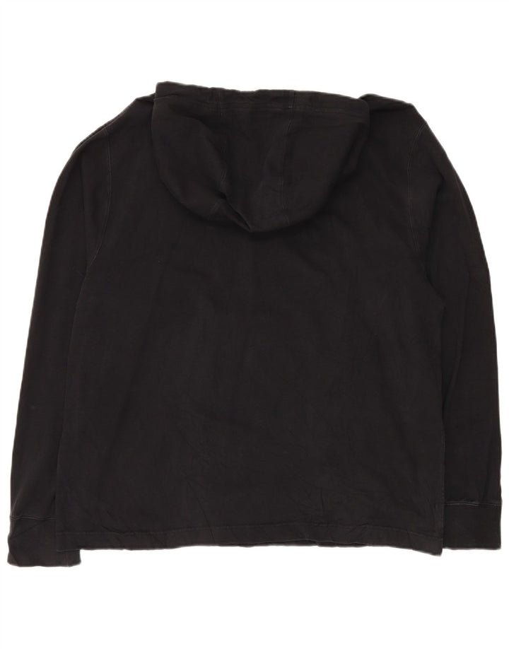 Nike Herren Kapuzenpullover, groß, aus schwarzer Baumwolle