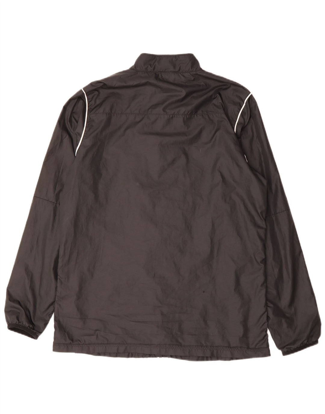 NIKE Herren Regenjacke UK 40 Large Schwarz Polyester