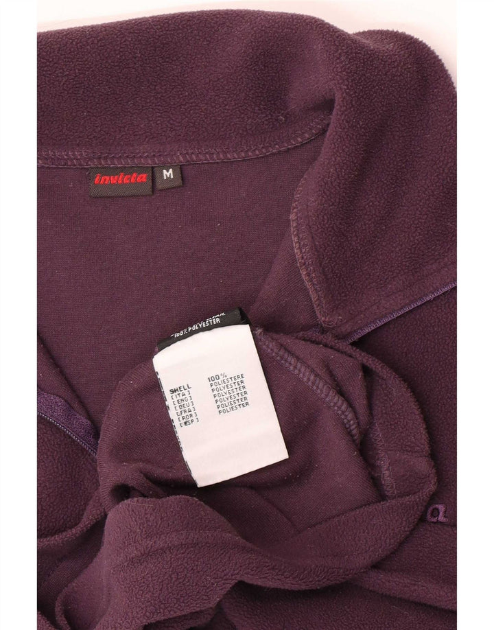 Invicta Damen-Fleecepullover mit Reißverschluss, UK 14, Mittelviolett, Polyester
