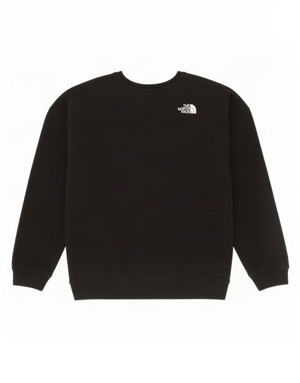 The North Face Damen-Sweatshirt mit Grafik, UK 16, Größe L, Schwarz, Baumwolle