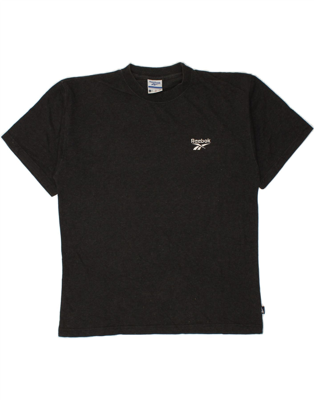 REEBOK Mens T-Shirt Top Small Grey Cotton Vintage Reebok and Second-Hand Reebok from Messina Hembry 