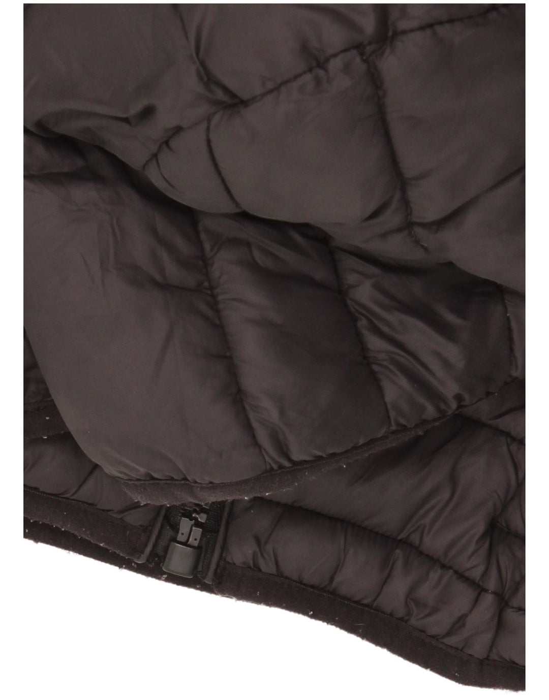 Invicta Wattierte Jacke mit Kapuze für Jungen, 7–8 Jahre, schwarzes Polyamid