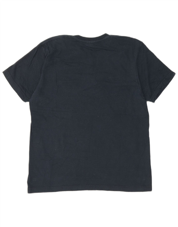 Champion Herren T-Shirt Top Small Marineblau Baumwolle