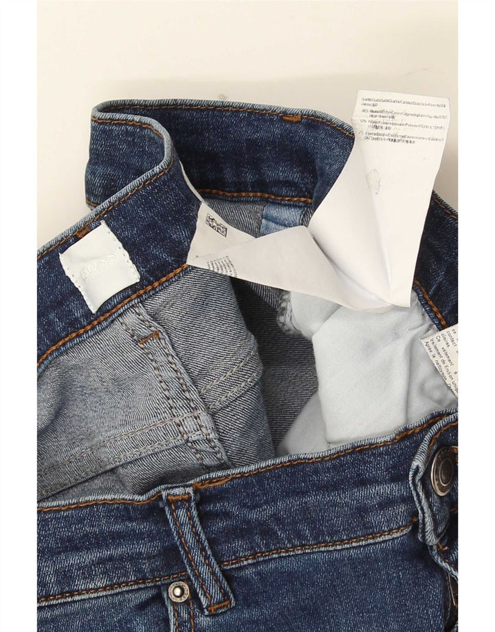Hugo Boss Damen Slim Jeans W30 L32 Blaue Baumwolle