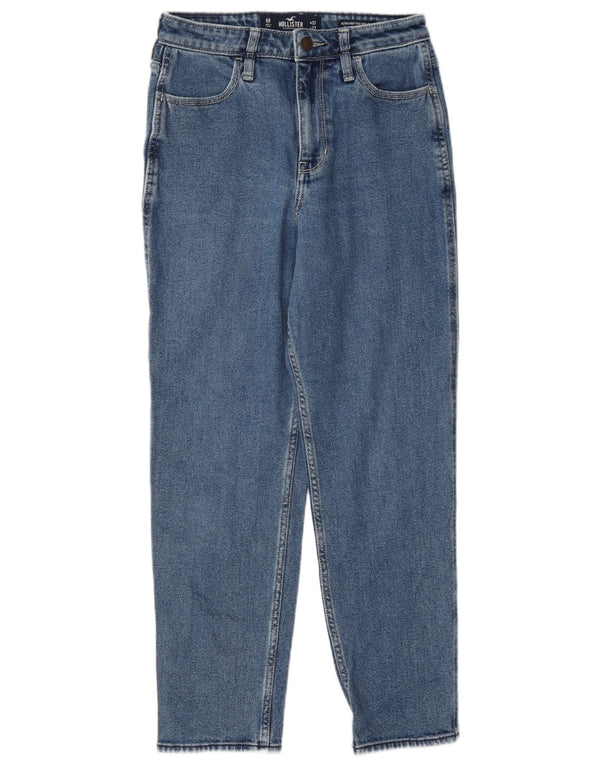 Hollister Damen Mom Ultra High-Rise Tapered Jeans US 5 Small W27 L27 Blau