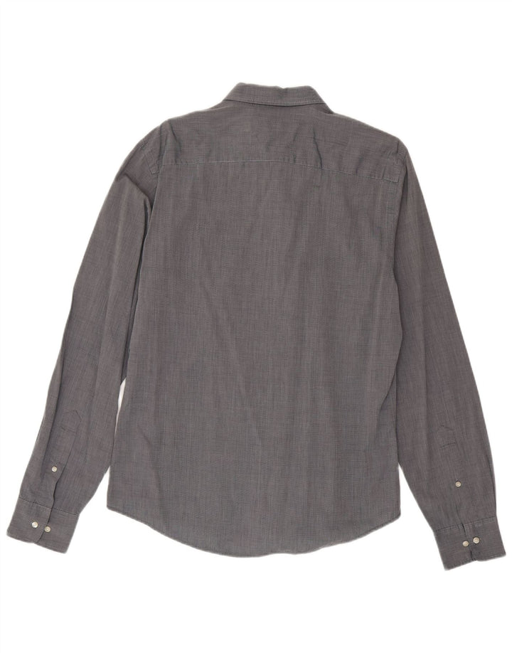 Murphy & Nye Slim-Fit-Hemd für Herren, Größe L, Grau