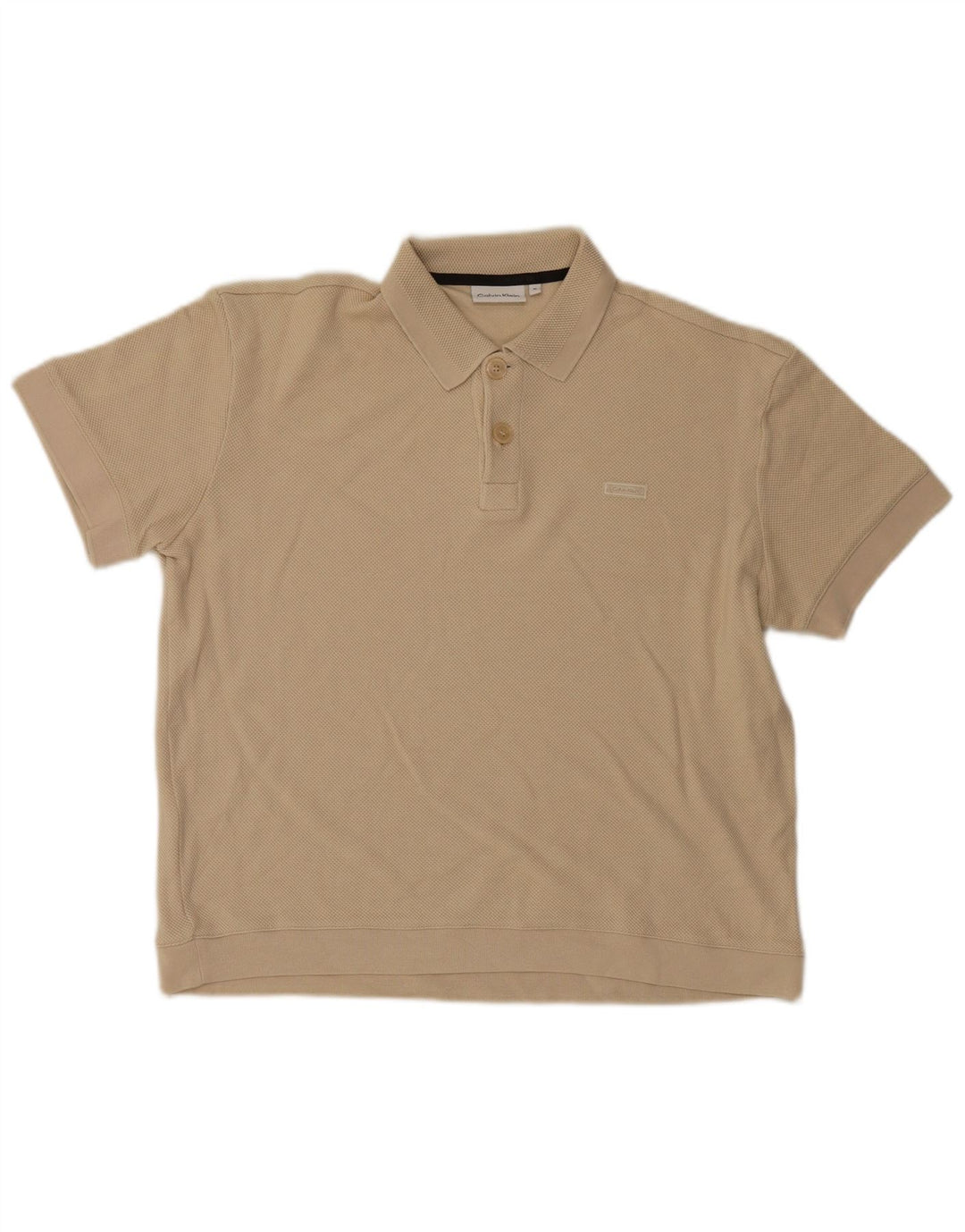 Calvin Klein Herren Poloshirt Medium Beige