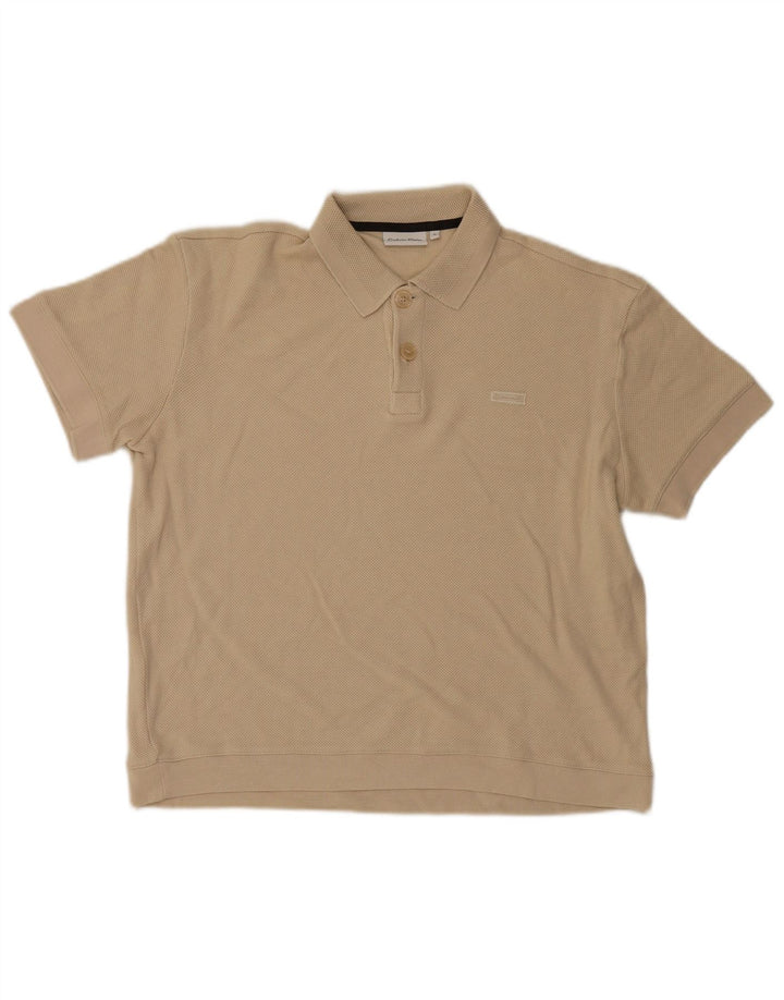 Calvin Klein Herren Poloshirt Medium Beige
