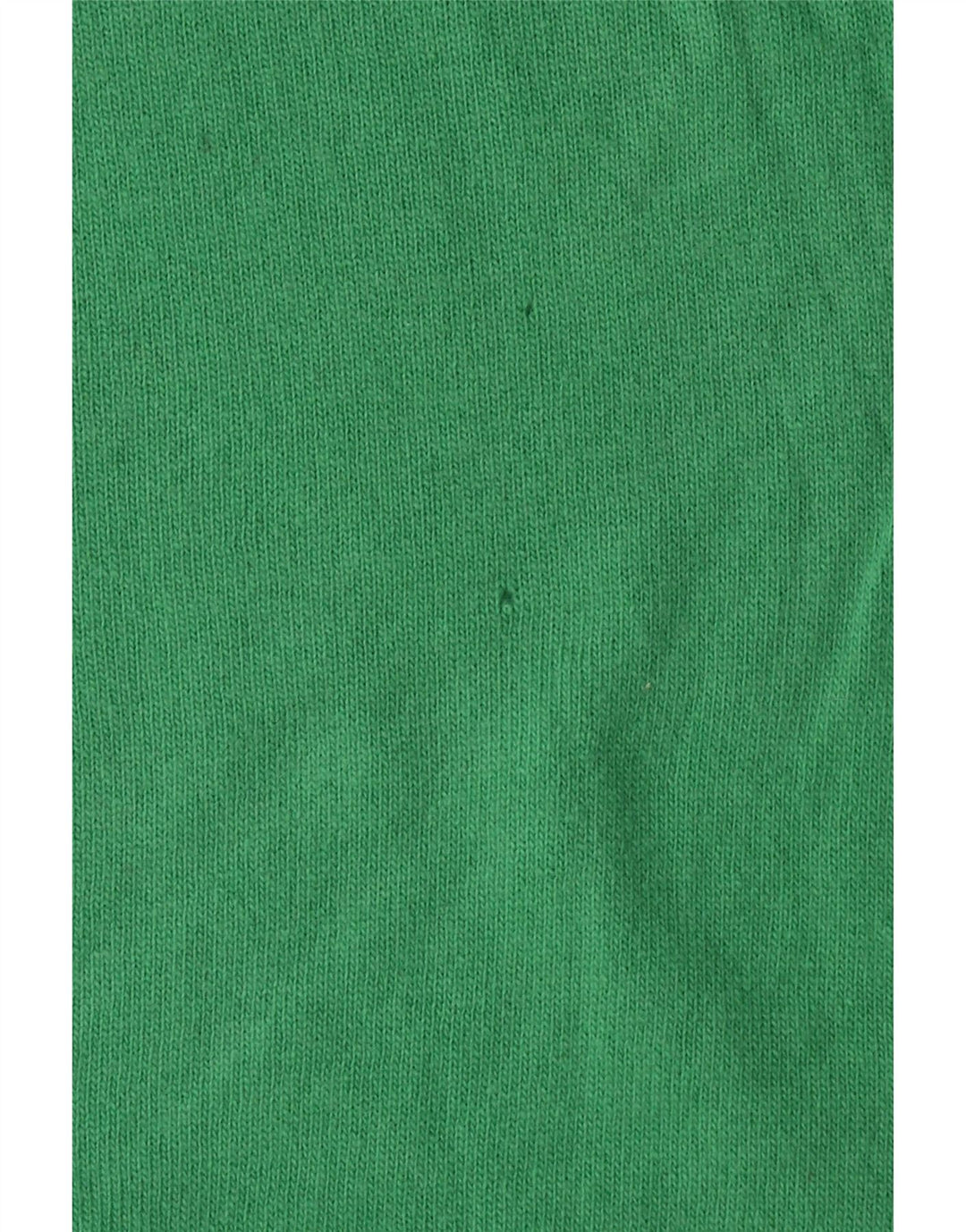 BENETTON Damen-Pullover mit V-Ausschnitt, Gr. 6, XS, grüne Schurwolle