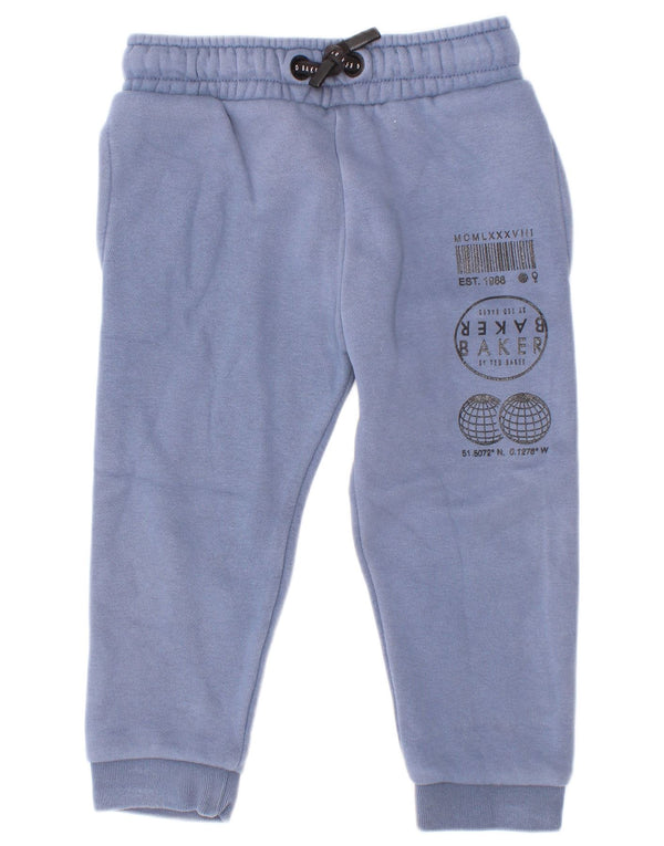 Ted Baker Baby-Jungen Graphic Joggers Trainingshose, 18–24 Monate, Blau