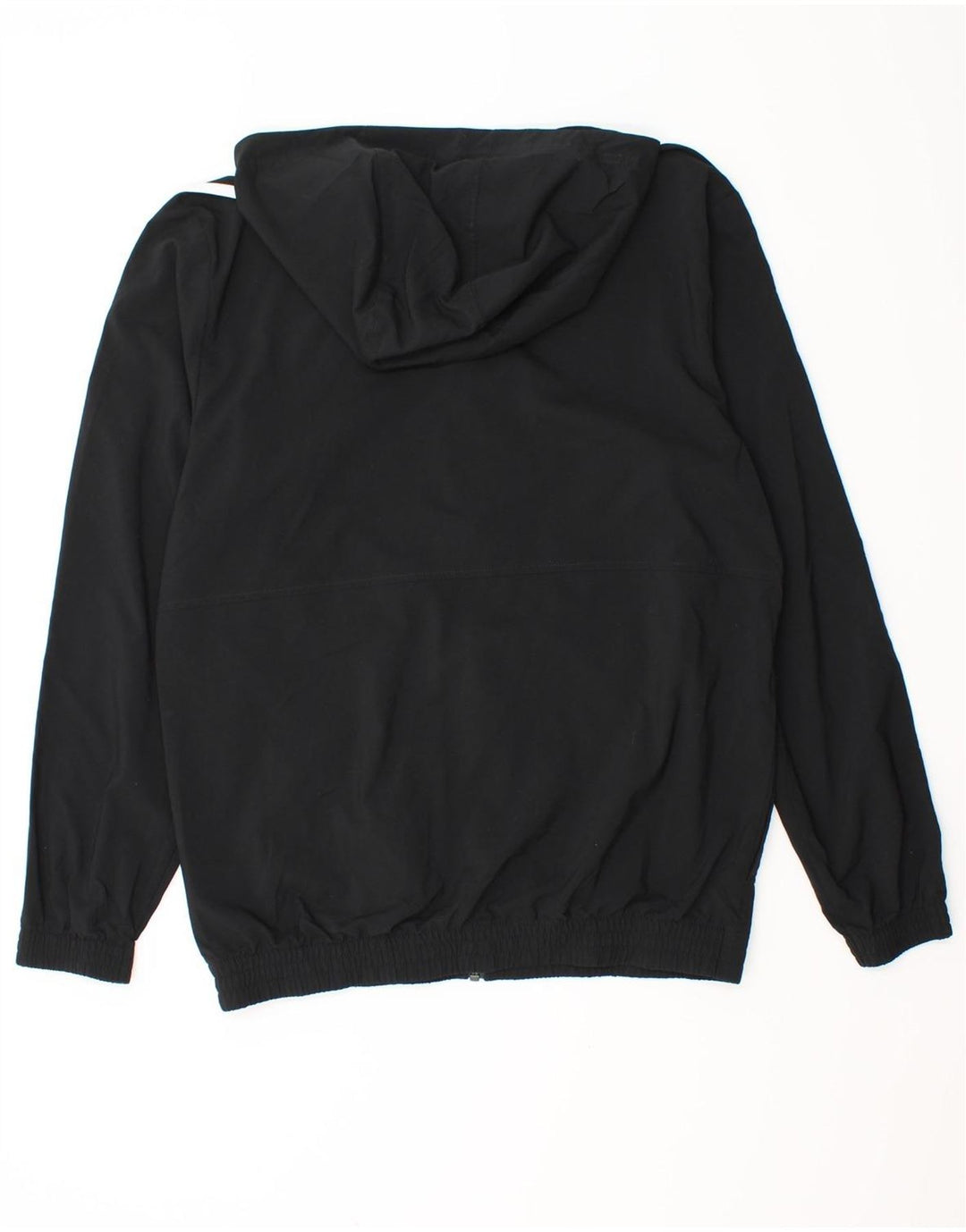 ADIDAS Herren-Trainingsanzug mit Kapuze, Jacke, Größe S, schwarz, Polyester