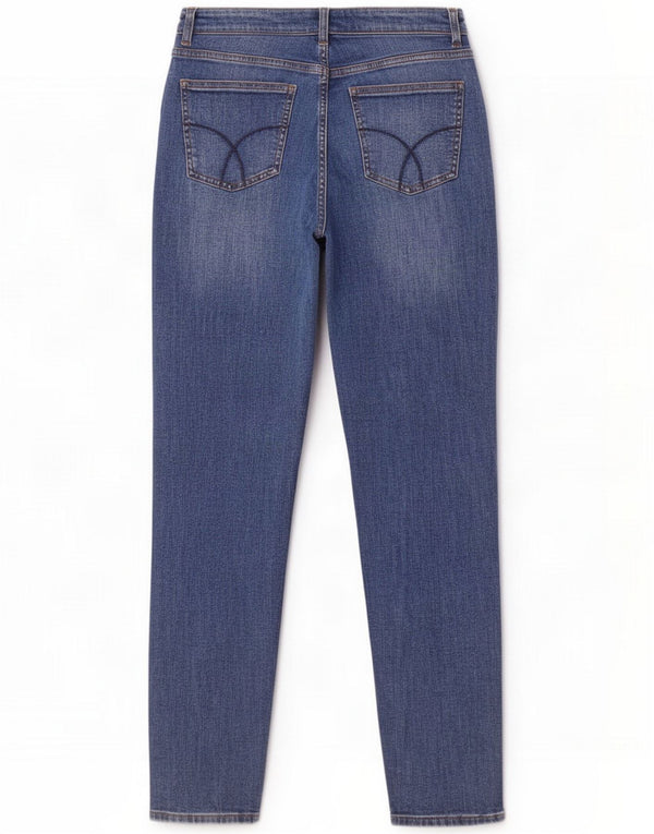 Crew Clothing Damen Skinny Jeans UK 12 Medium W30 L29 Blaue Baumwolle