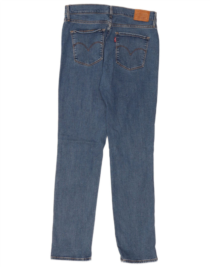 Levi's Damen 312 Shaping Slim Jeans W29 L32 Blau Lyocell