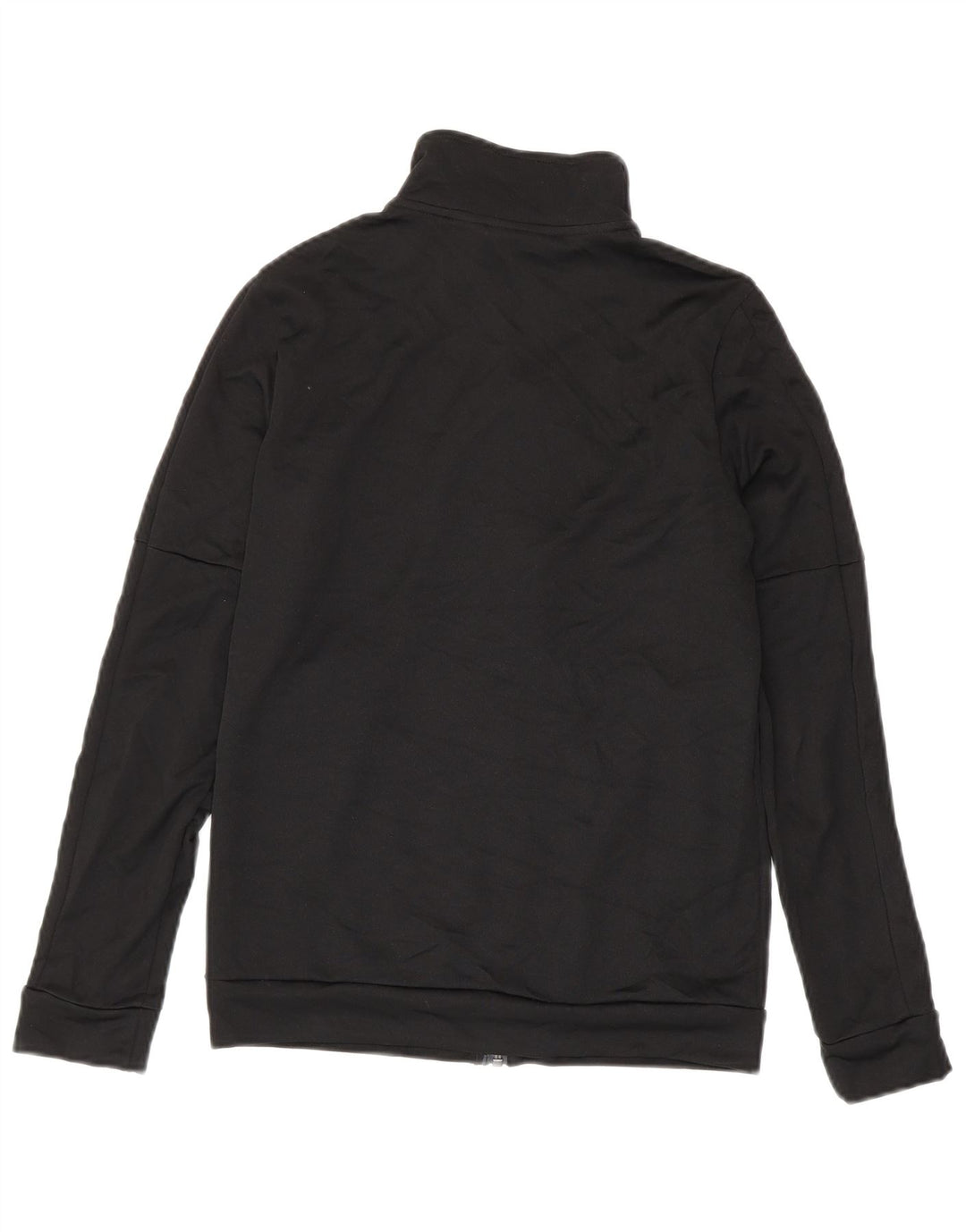 Adidas Damen Trainingsanzug Top Jacke UK 8/10 Small Schwarz Polyester