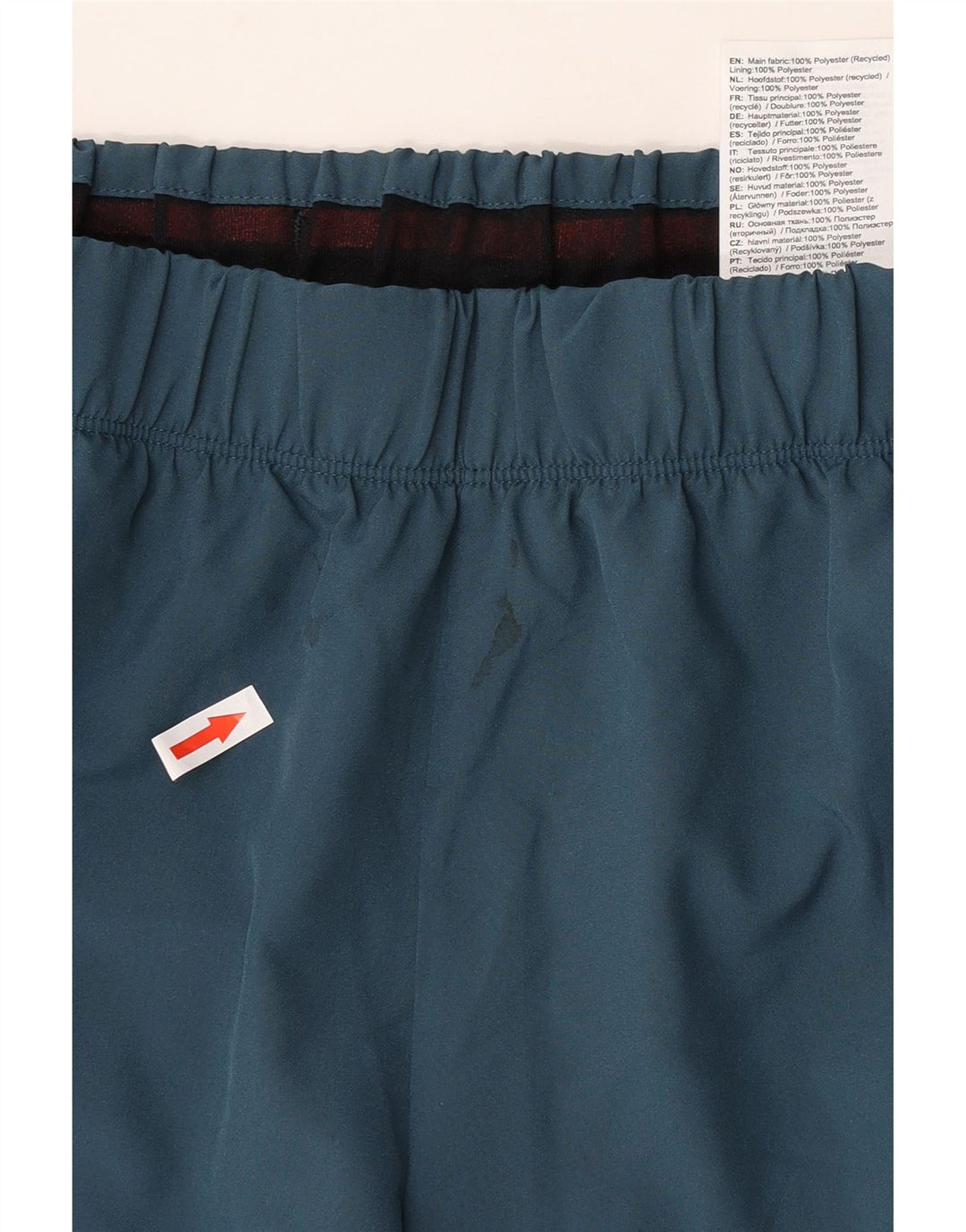 Asics Herren Graphic Sport Shorts Medium Marineblau Polyester