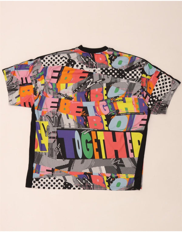 Adidas Herren T-Shirt mit Grafik, groß, mehrfarbig