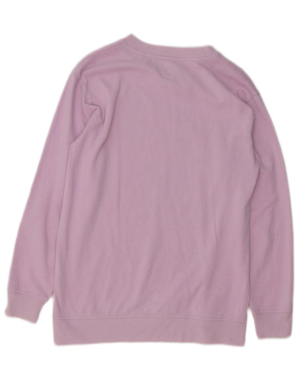 Jack Wills Damen-Sweatshirt-Pullover, UK-Gr. 8, Größe S, Lila, Baumwolle
