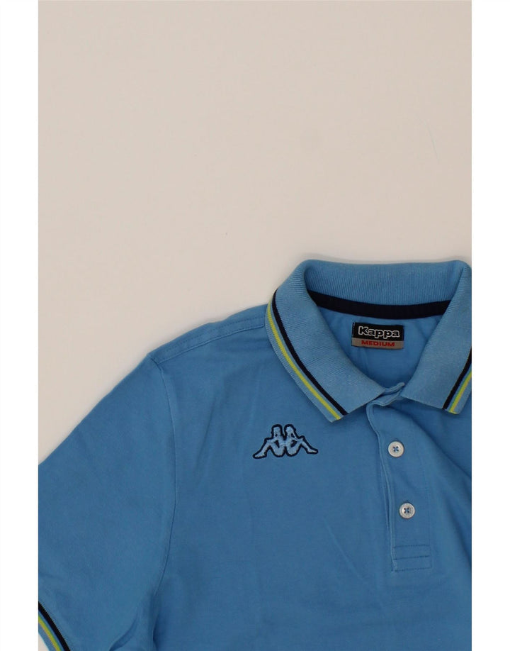 KAPPA Mens Polo Shirt Medium Blue Vintage Kappa and Second-Hand Kappa from Messina Hembry 