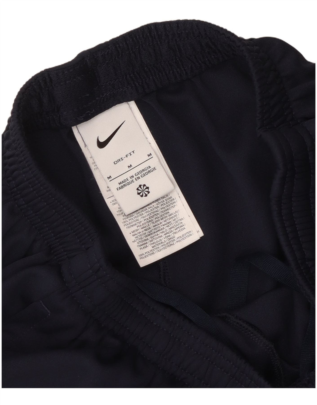 Nike Herren-Dri-Fit-Trainingshose, mittelgroß, Marineblau, Farbblock