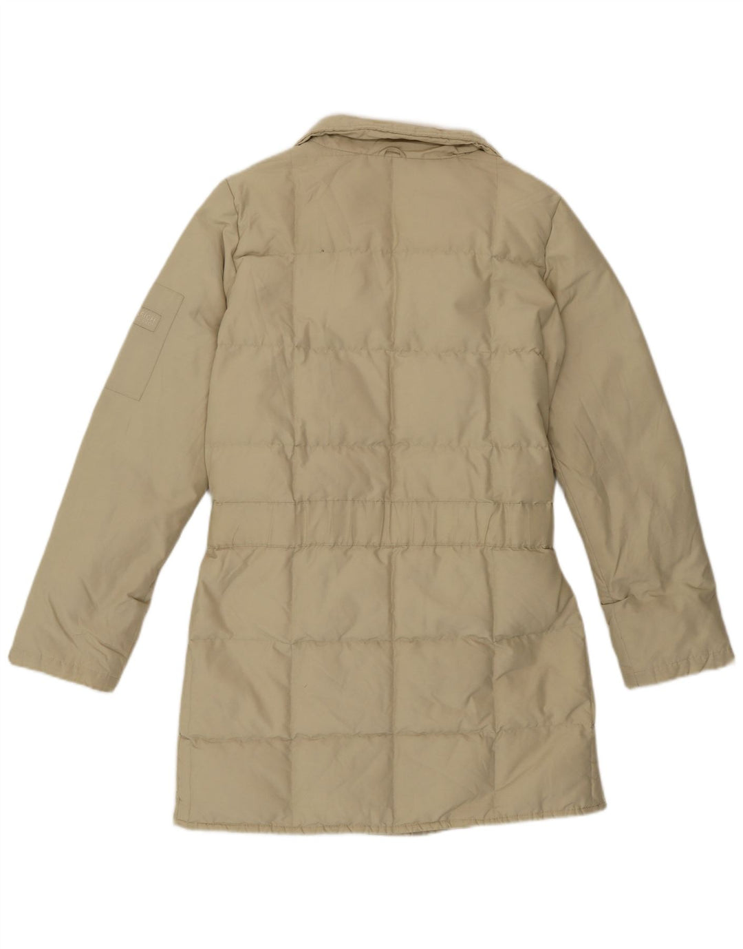 Woolrich Damen Loose Fit Wattierte Jacke UK 6 XS Beige Polyamid