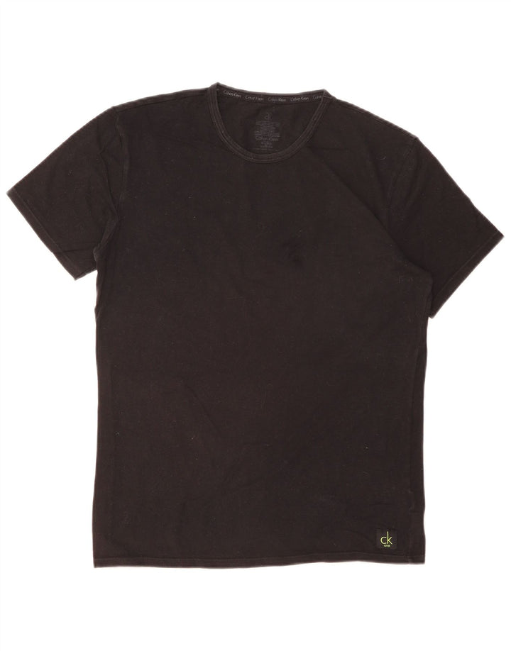 Calvin Klein Herren T-Shirt Top Medium Schwarz