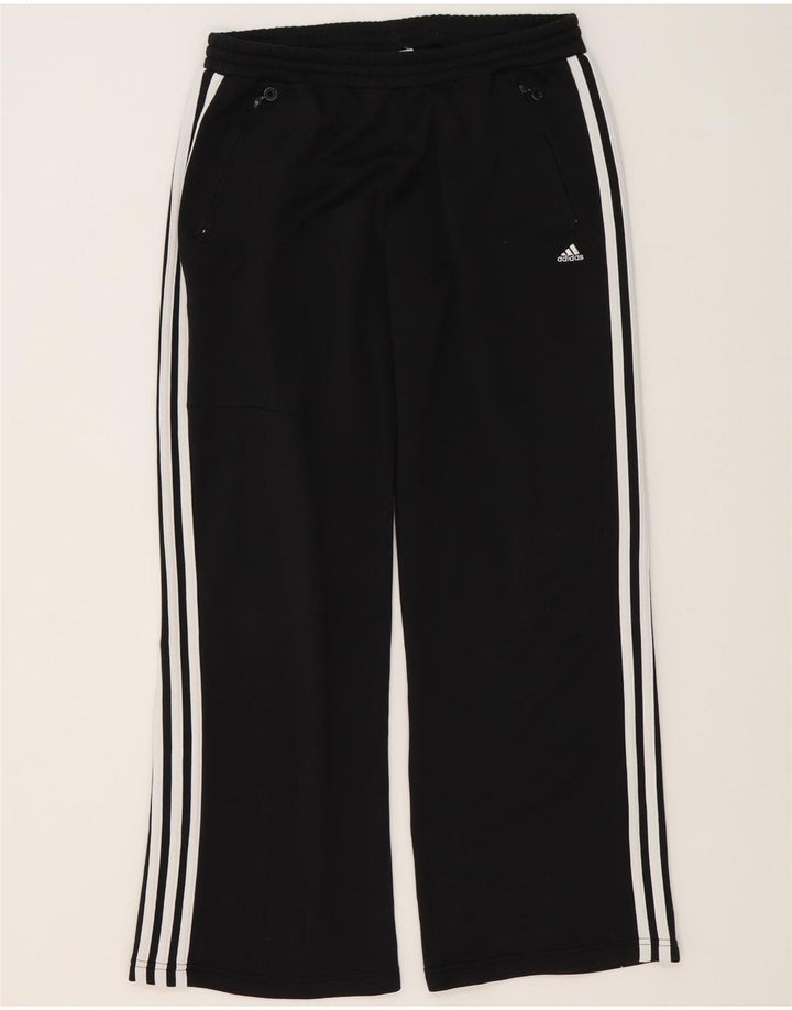 Adidas Damen Trainingshose UK 18 XL Schwarz Polyester