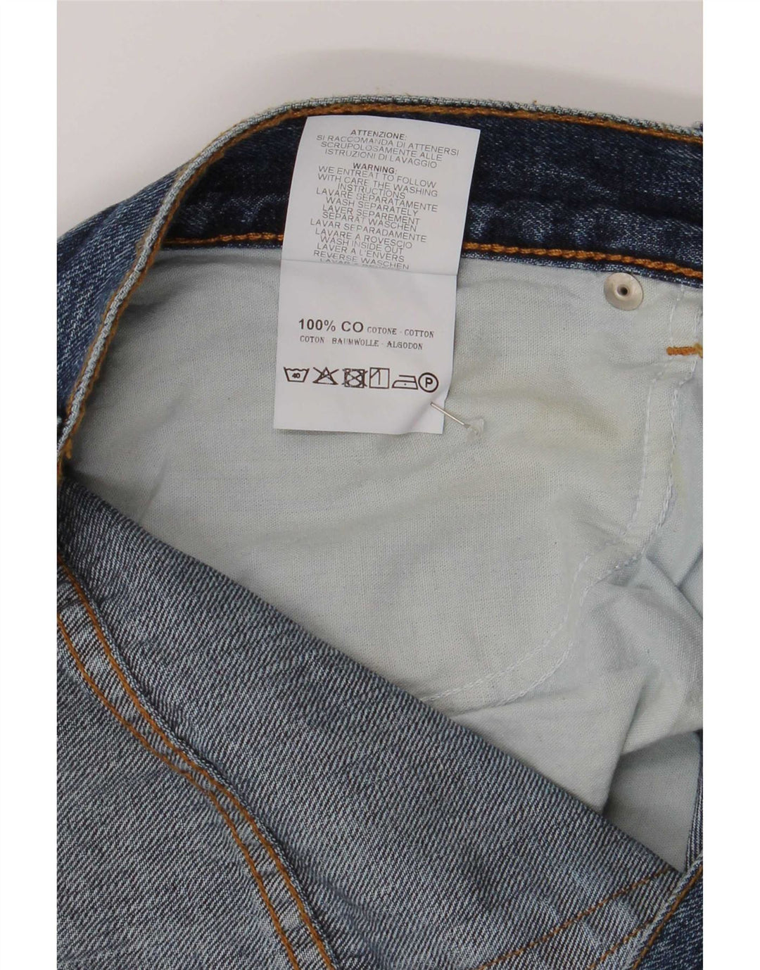 Carrera Herren 700 Regular Straight Jeans W36 L34 Blaue Baumwolle