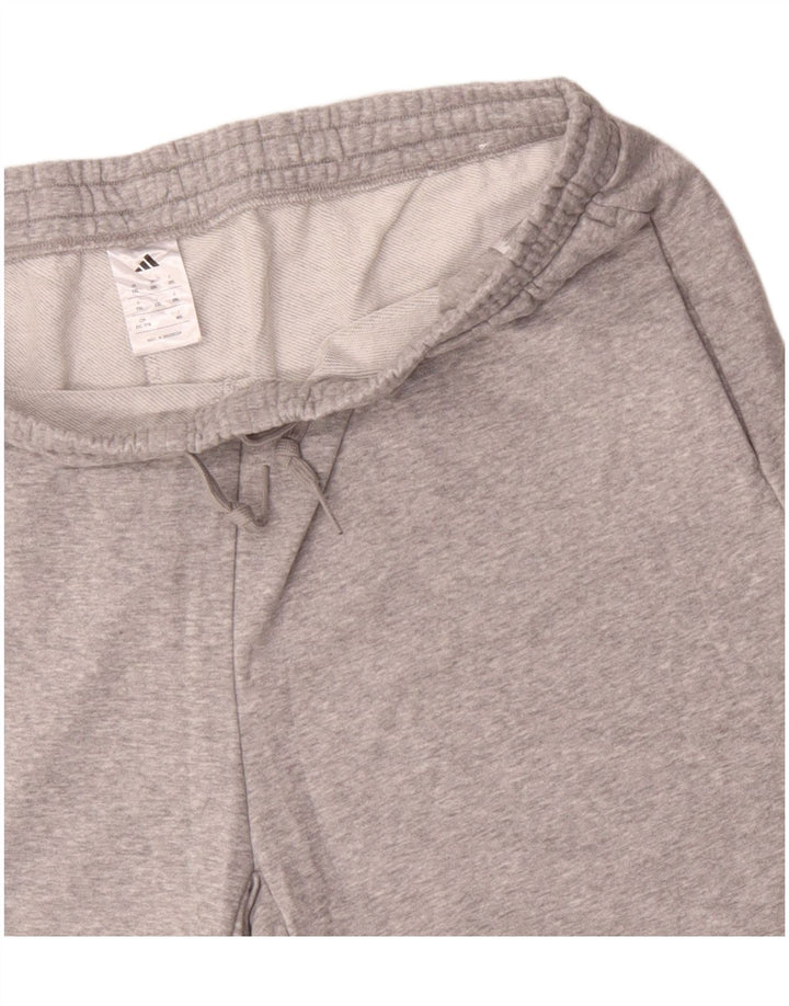 Adidas Herren Graphic Sport Shorts 2XL Grau gefleckte Baumwolle