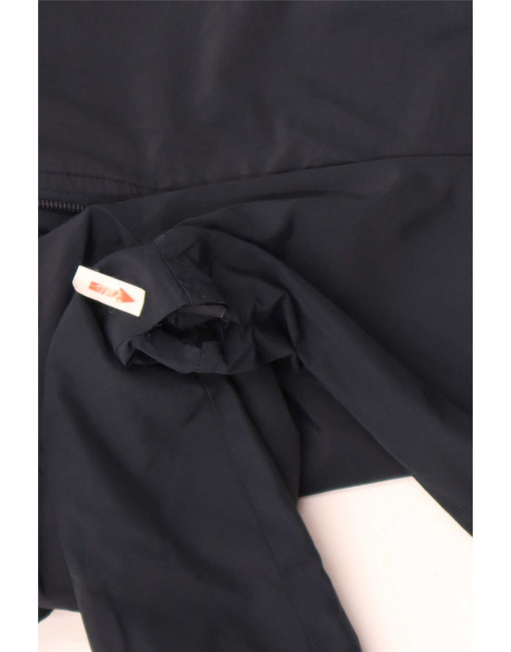 Lyle & Scott Herren-Regenjacke mit Kapuze, UK 38, mittleres Marineblau