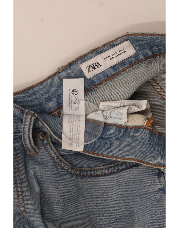 Zara Herren Slim Jeans EU 40 Medium W31 L31 Blaue Baumwolle