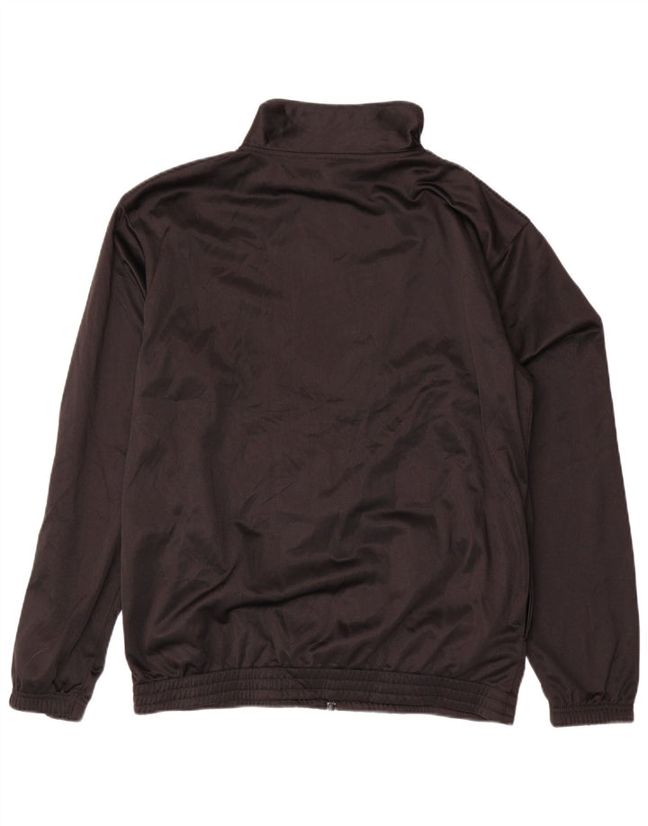 LOTTO Herren-Trainingsanzug-Oberteil, Jacke, groß, aus schwarzem Polyester