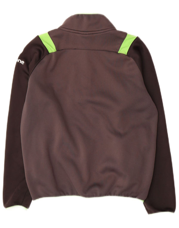 Canterbury Jungen IRFU Graphic Sweatshirt Pullover 9–10 Jahre Grauer Farbblock