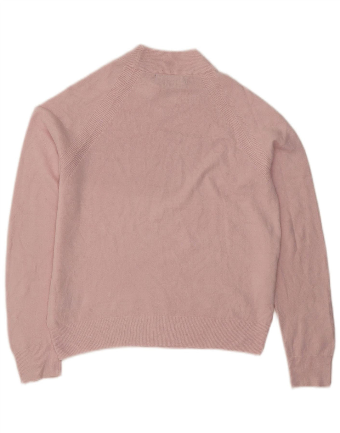 Marks & Spencer Damen Rollkragenpullover, kurz geschnitten, Gr. 8, Rosa