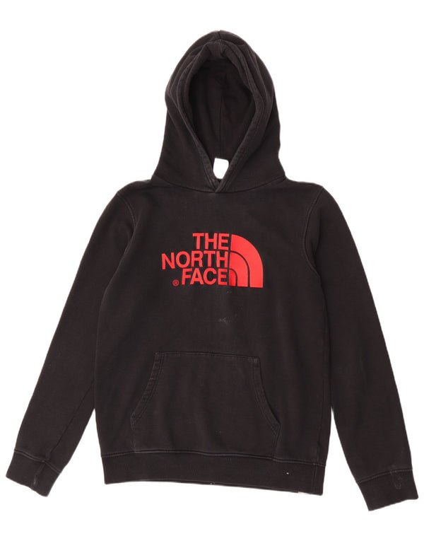 The North Face Mädchen-Kapuzenpullover mit Grafik, 13–14 Jahre, XL, schwarze Baumwolle