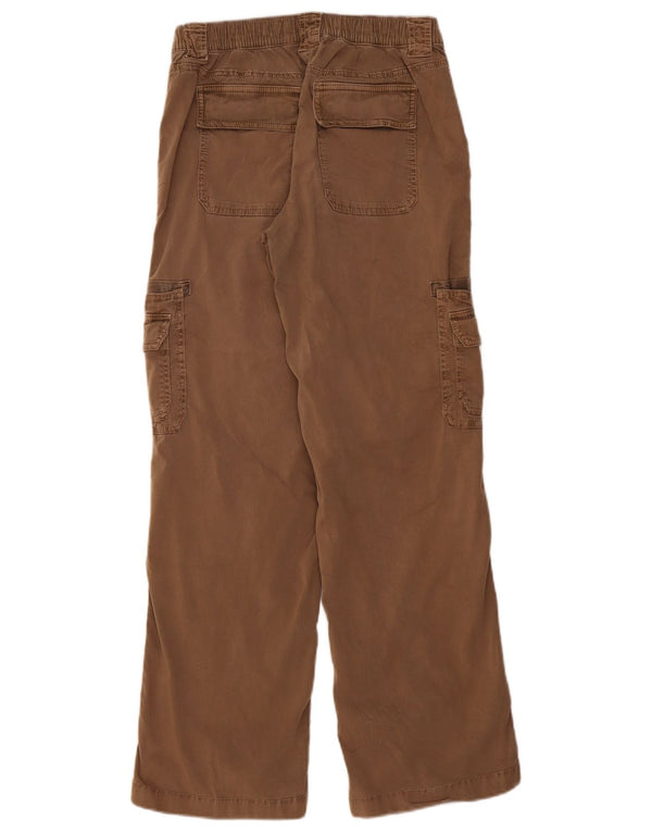 HOLLISTER Damen Baggy Cargohose mit niedriger Taille, Größe S, W26, L31, Braun