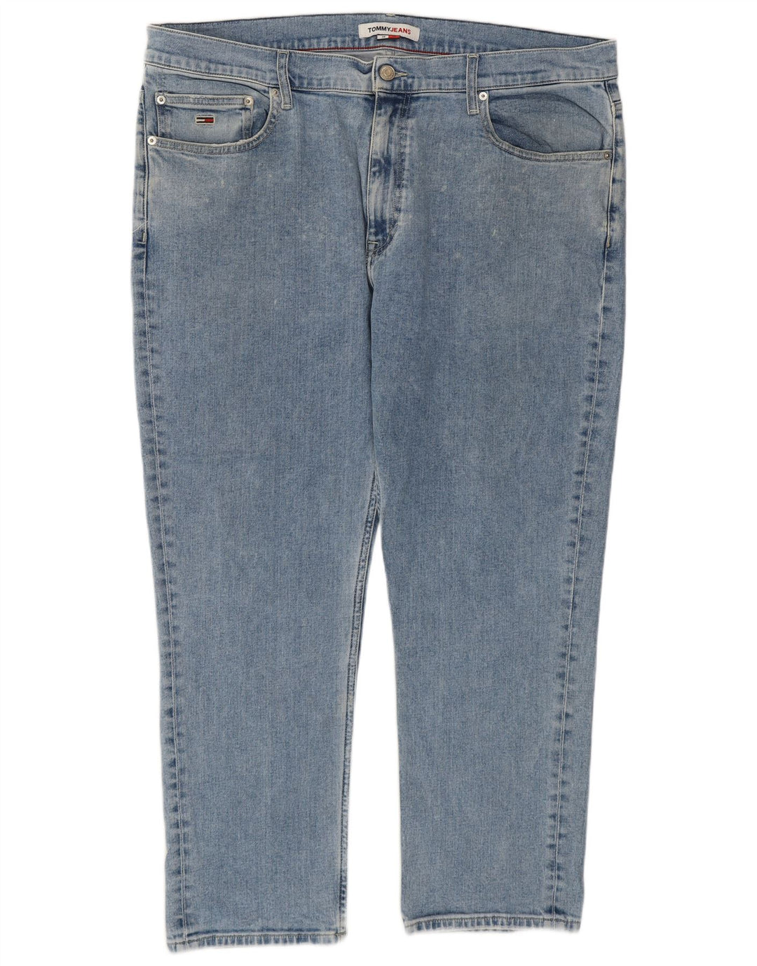 Tommy Hilfiger Herren Slim Jeans W38 L27 Blaue Baumwolle