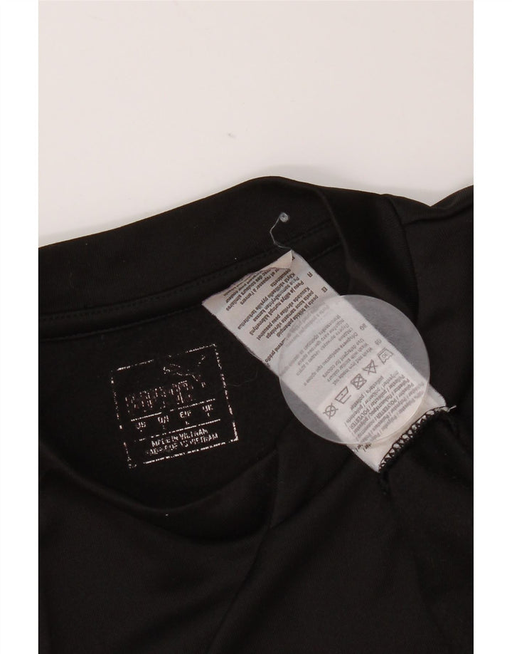 Puma Herren Top Langarm Large Schwarz Polyester