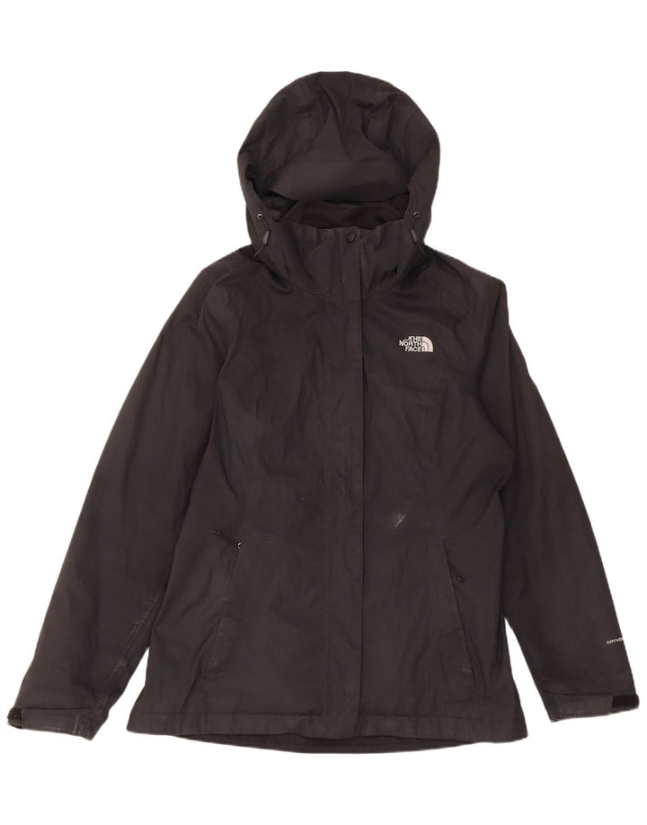 The North Face Damen-Windbreakerjacke mit Kapuze, UK 14, mittelschwarz