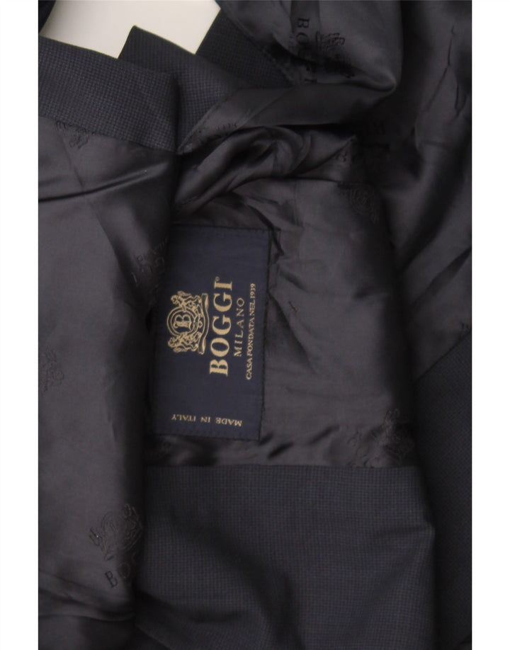 Boggi Herren-Blazer mit 3 Knöpfen, Gr. 36, Marineblau