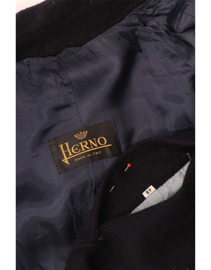 Herno Herrenmantel IT 48 Medium Navy Blue