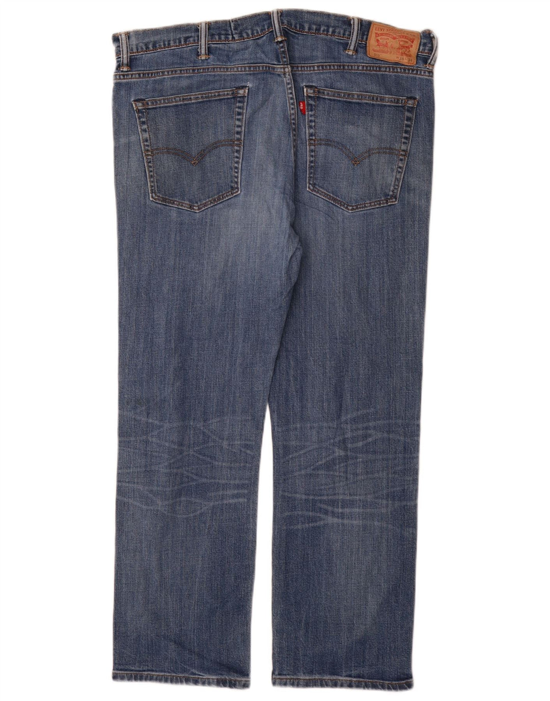 Levi's Herren 513 Slim Straight Jeans W38 L28 Blau
