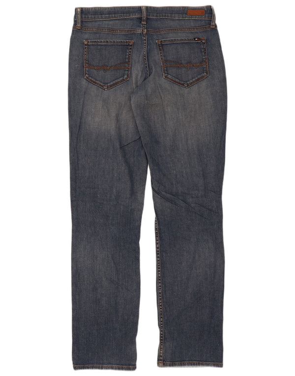 Tommy Hilfiger Damen Straight Jeans W28 L32 Blaue Baumwolle
