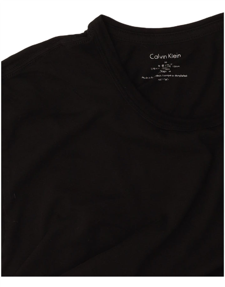 CALVIN KLEIN Herren T-Shirt Top Medium Schwarz