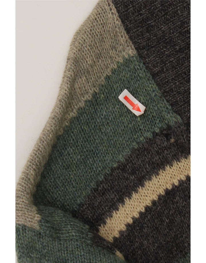 Trussardi Herren Strickjacke XL Mehrfarbig gestreift