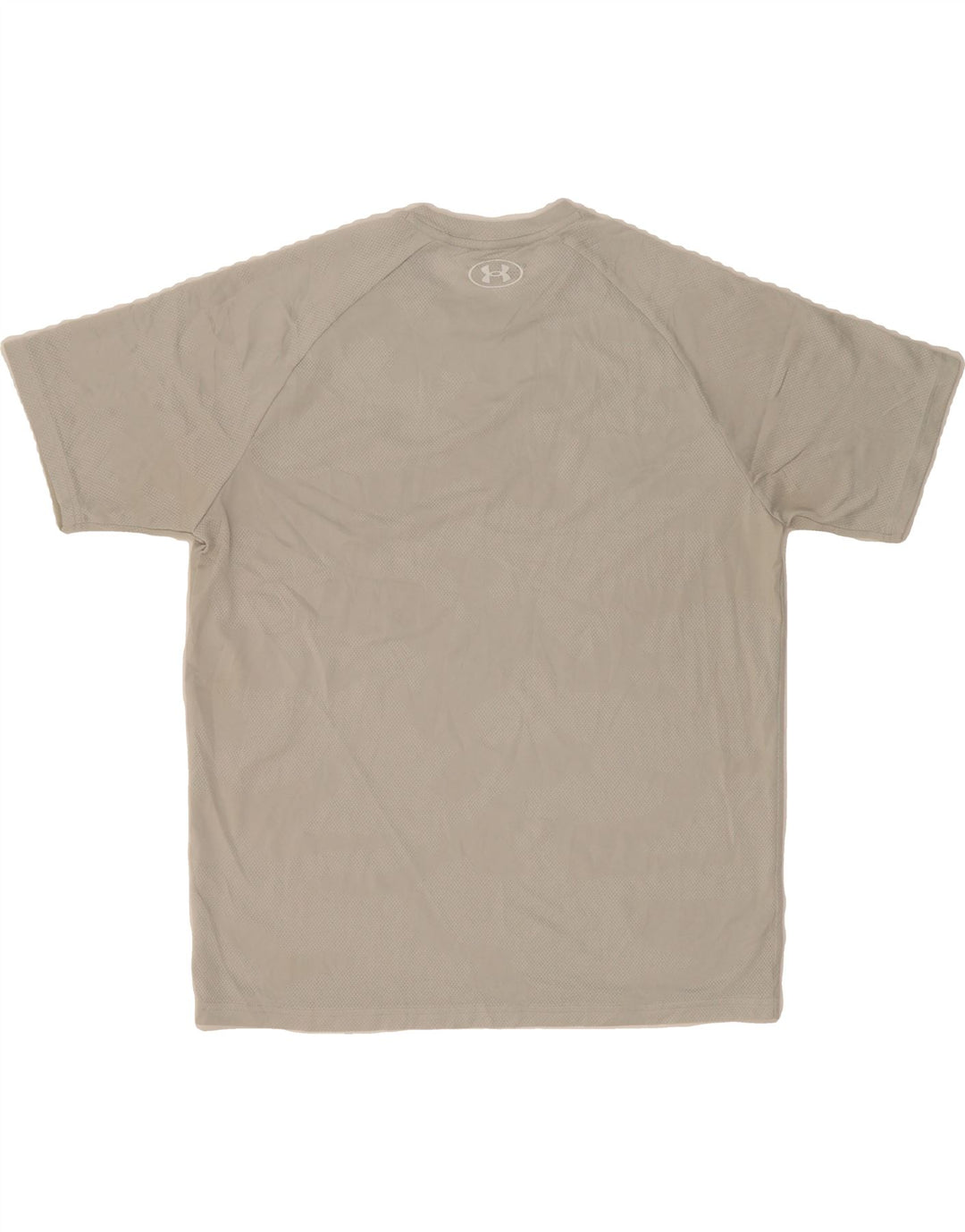 UNDER ARMOUR Mens T-Shirt Top Large Grey Polyester Vintage Under Armour and Second-Hand Under Armour from Messina Hembry 