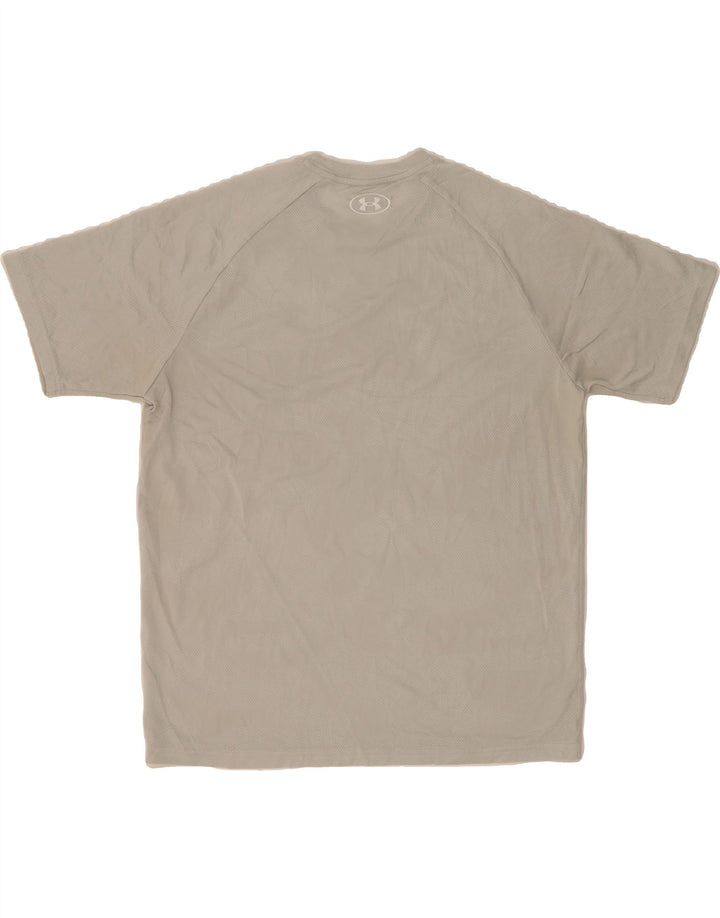 UNDER ARMOUR Mens T-Shirt Top Large Grey Polyester Vintage Under Armour and Second-Hand Under Armour from Messina Hembry 