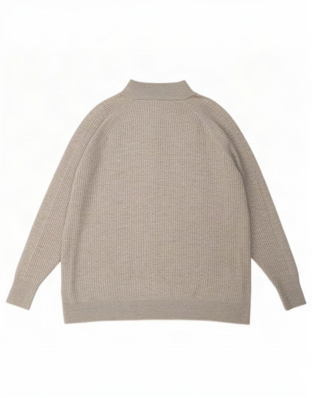 Marks & Spencer Damen-Pullover, übergroß, mit Reißverschluss, UK 18, XL, Grau