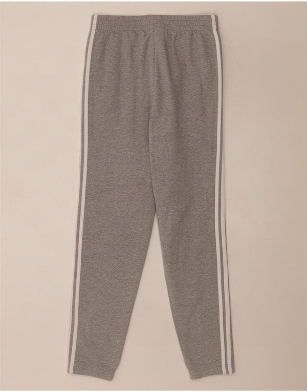 Adidas Mädchen-Trainingshose, Jogginghose, 13–14 Jahre, graue Baumwolle