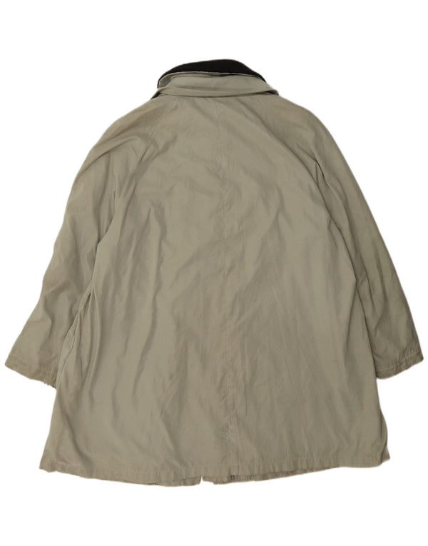 Allegri Damenmantel UK 14 Large Khaki Colourblock
